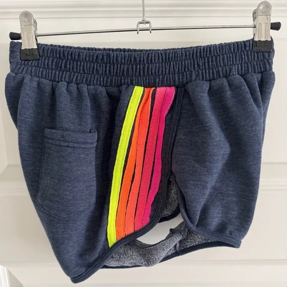 Aviator Nation 5 Stripe Jogger Shorts - Picture 4 of 17